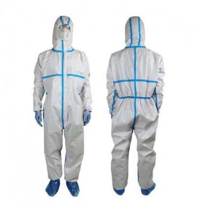 Disposable Medical Coverall- Striped- Type 3 & Type 4 